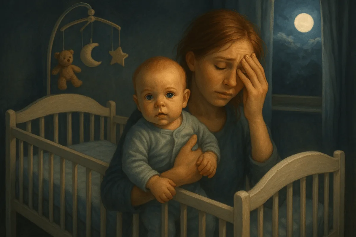 Mijn baby slaapt niet in het wiegje: waarom en wat helpt echt?