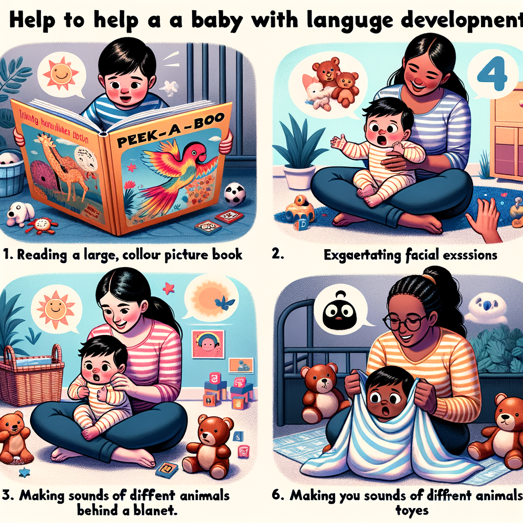 Baby taalontwikkeling — hoe help je je baby met taal ontwikkeling praktische oefeningen