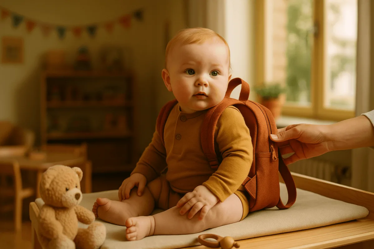 Hoe bereid je je baby voor op de eerste dag kinderopvang?