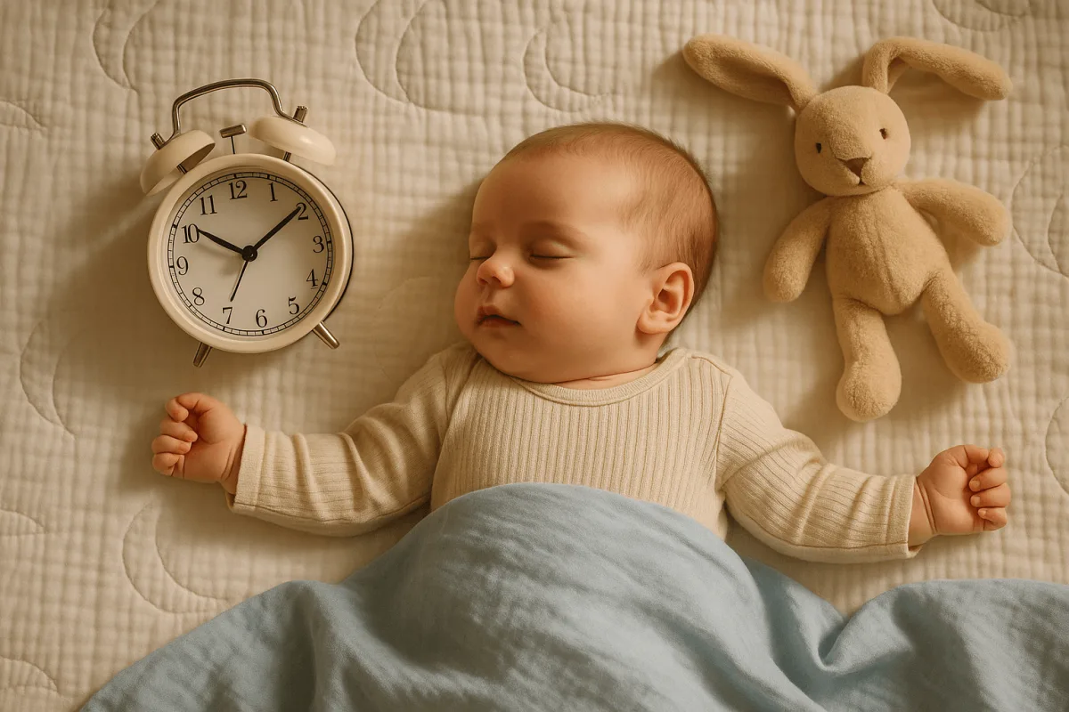 Hoe bereik je je baby dat hij langer dan 2 uur slaapt overdag?