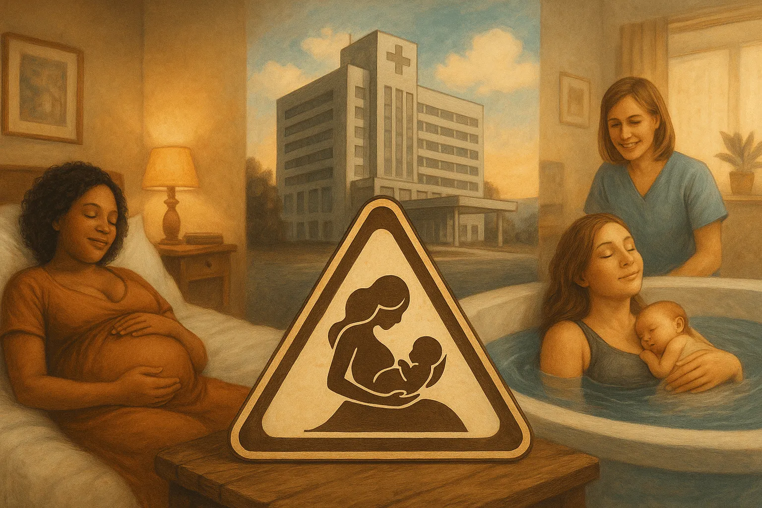 bevallingsplaatsen Nederland overzicht thuisbevalling ziekenhuis geboortecentrum