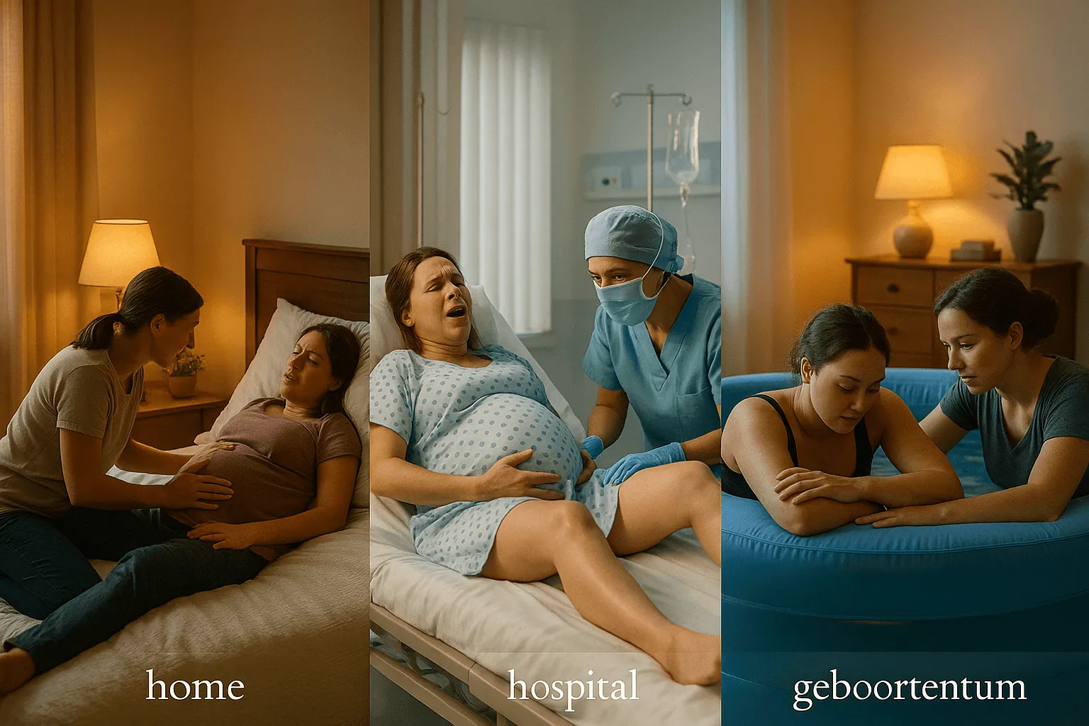 Bevallingsplaatsen in Nederland: thuis, ziekenhuis of geboortecentrum?