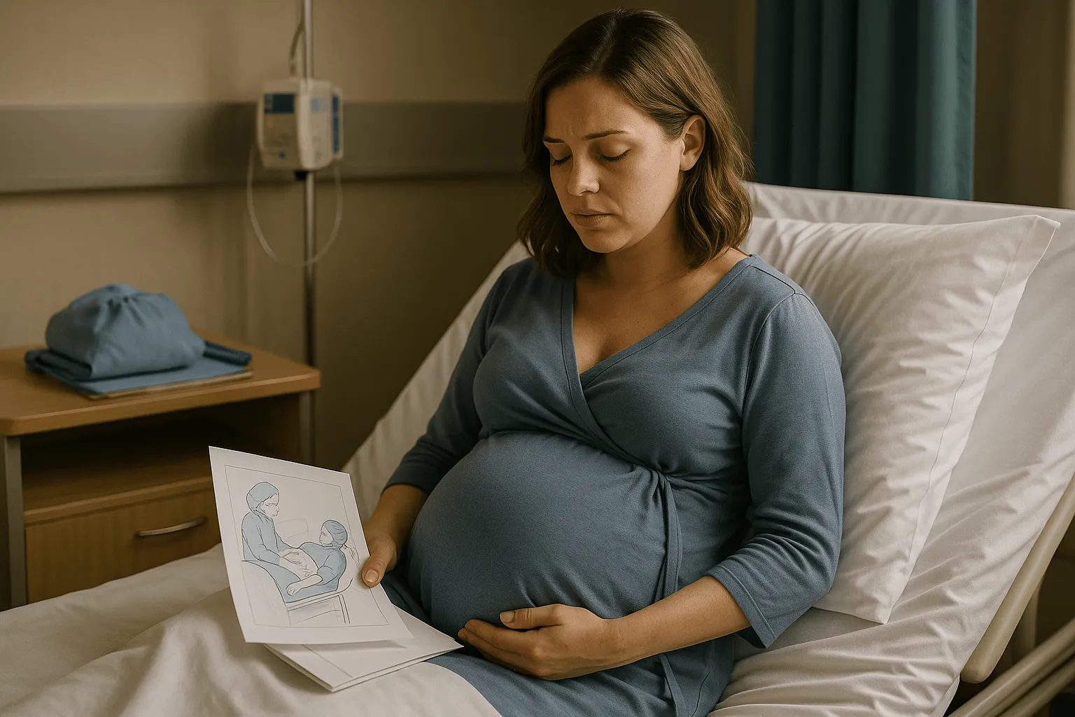 geplande keizersnede ervaringen zwangere vrouw ziekenhuis voorbereiding