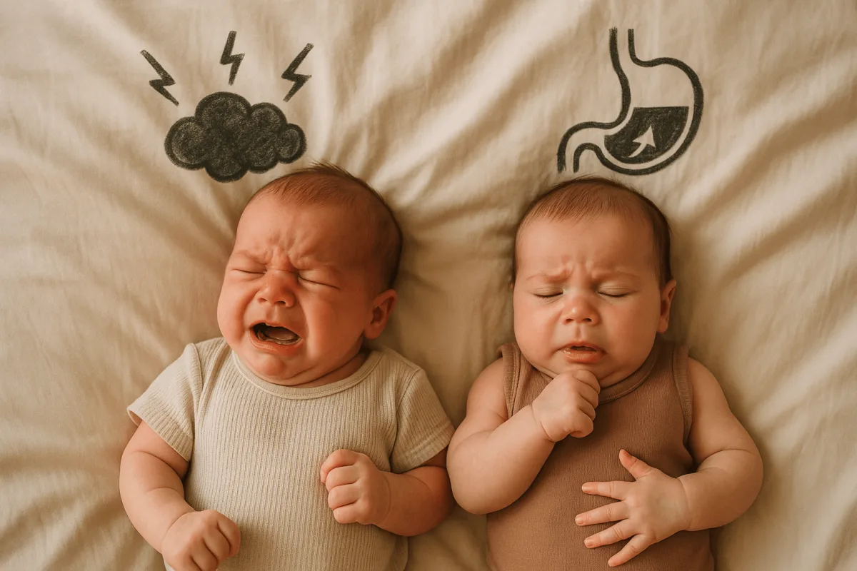 Koliek vs reflux: hoe onderscheid je beide aandoeningen bij je newborn?