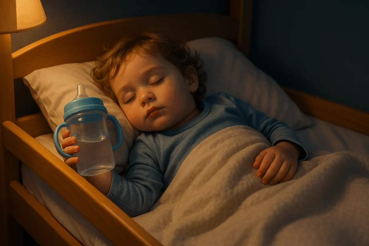 peuter nachtplas voorkomen kind slaapt droog in bed