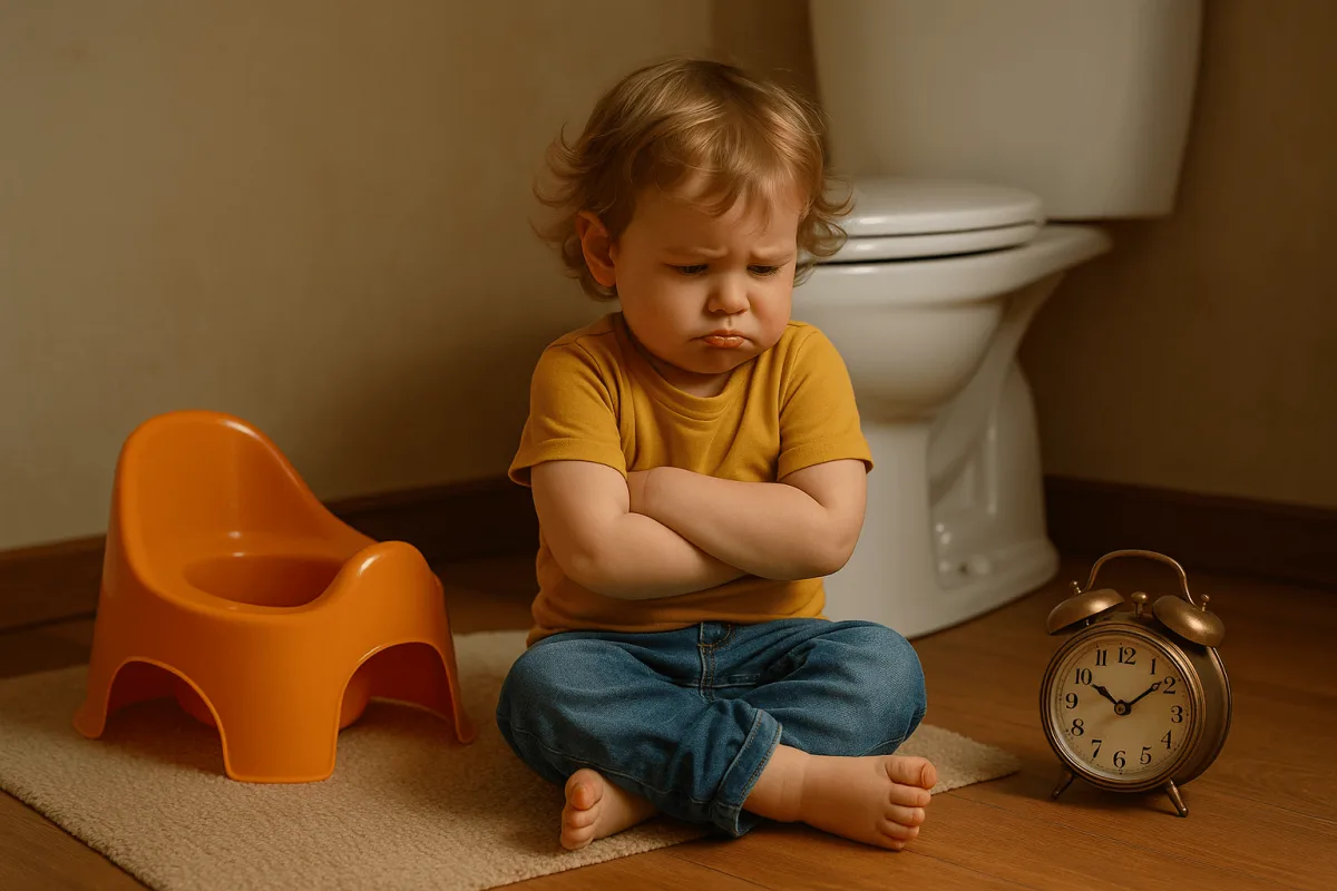 Peuter 2 jaar wil niet zindelijk worden: geduld en timing