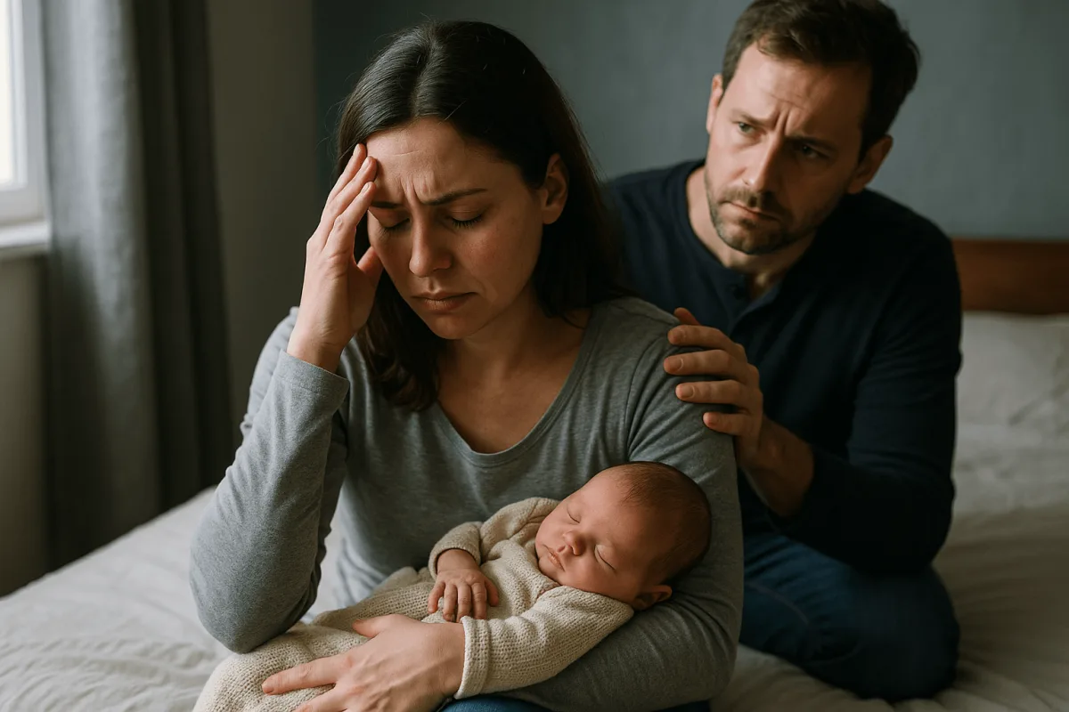 Hoe omgaan met postnatale depressie als partner of vrouw?