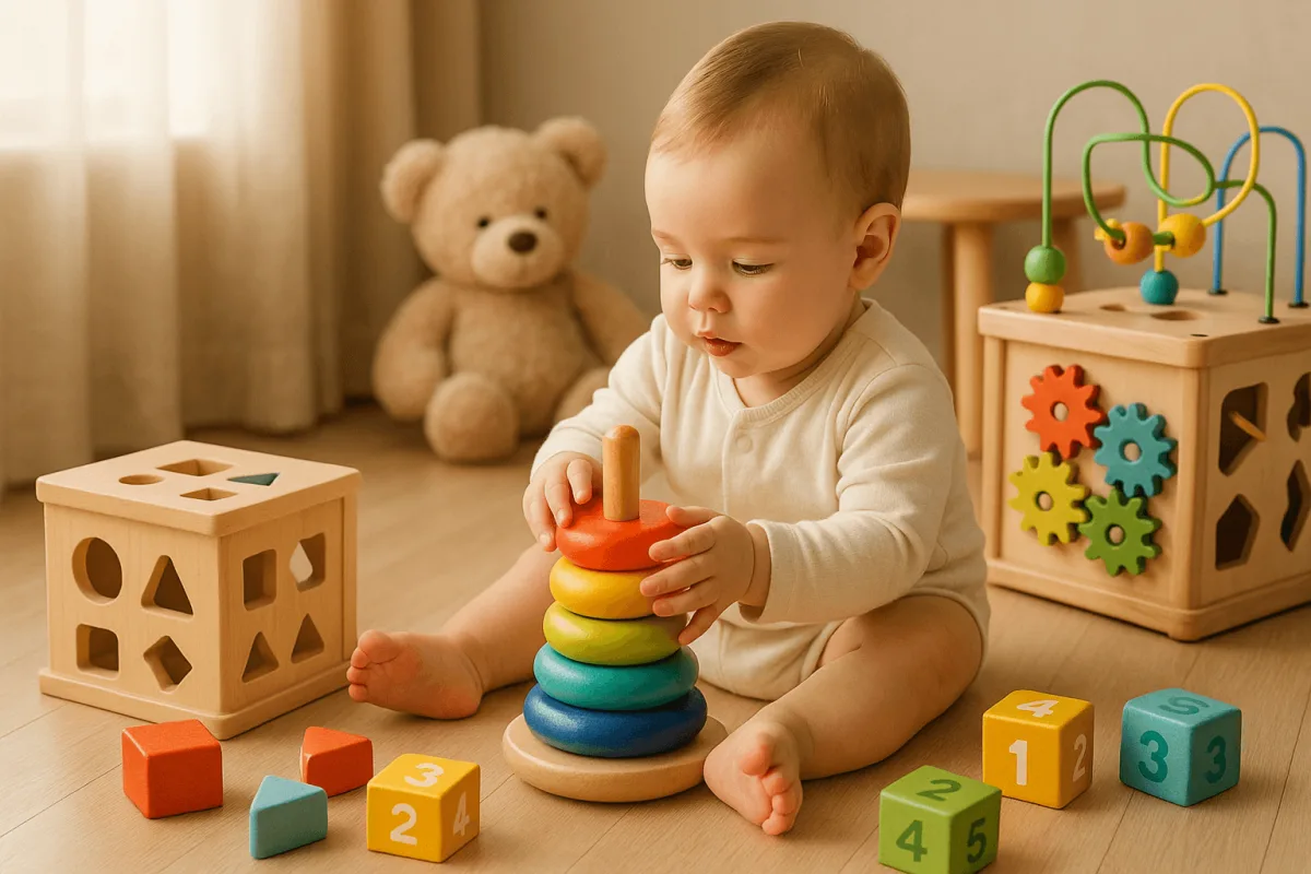 Speelgoed 1-jarige — speelgoed voor 1jarige waarop letten en welke ontwikkeling stimuleren