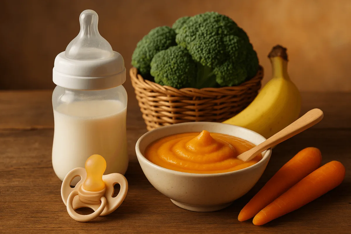 De beste spenen schema’s voor je baby: stap voor stap van borstvoeding naar vast voedsel