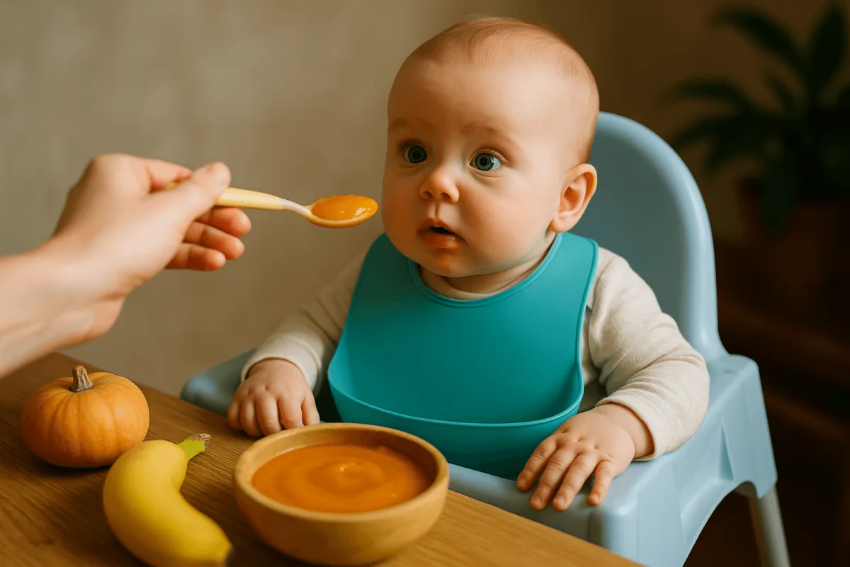 Wanneer start je met eten voor je baby en hoe begin je met spenen?