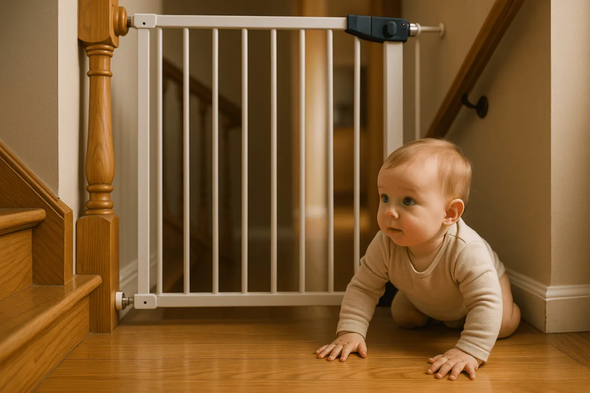 trappoortje beveiligen baby veiligheid trap huis