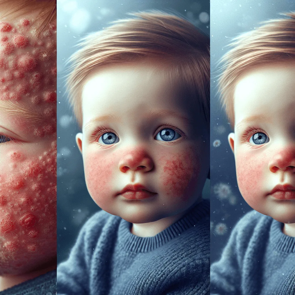 vergelijking baby huidaandoeningen tabel eczeem contactallergie uitslag