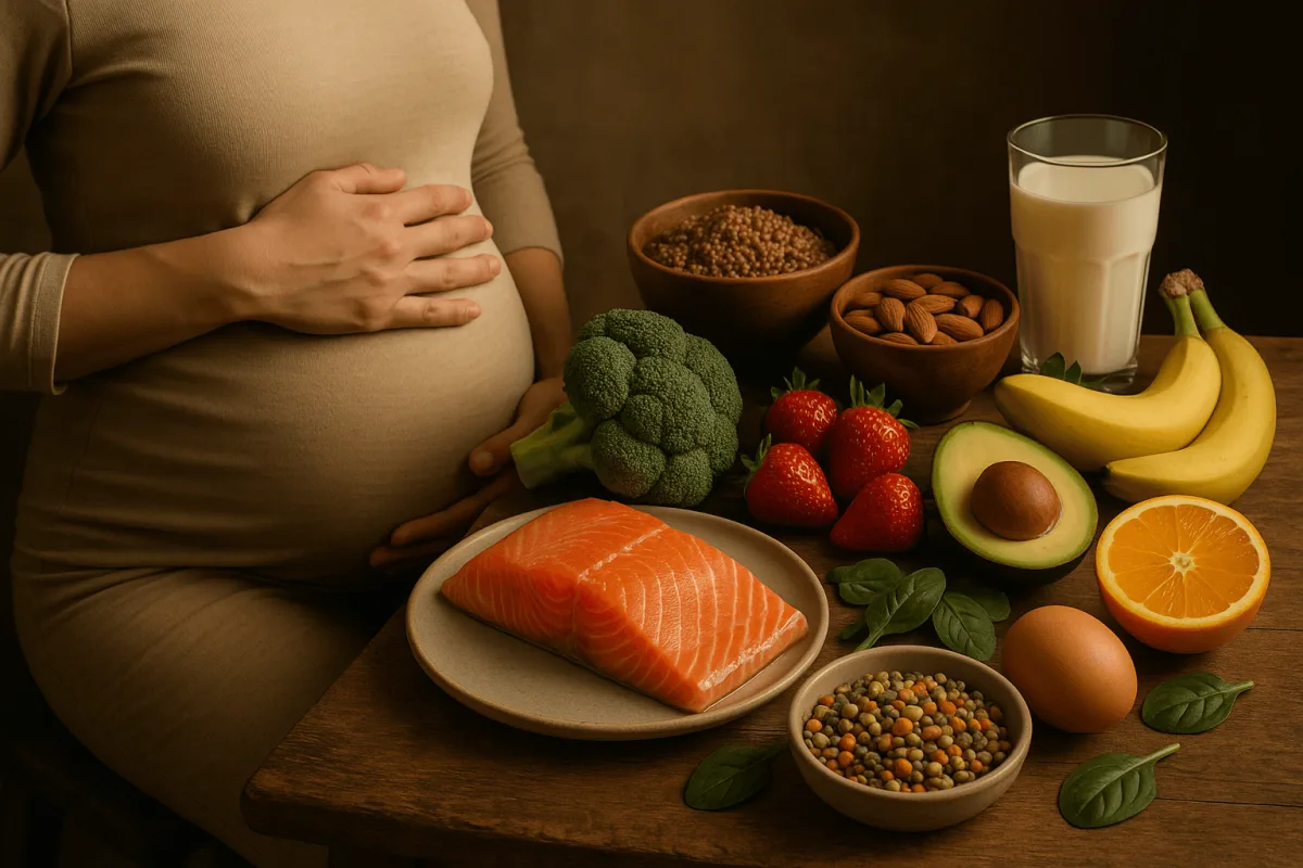 Voeding in het derde trimester: wat je lichaam nu nodig heeft