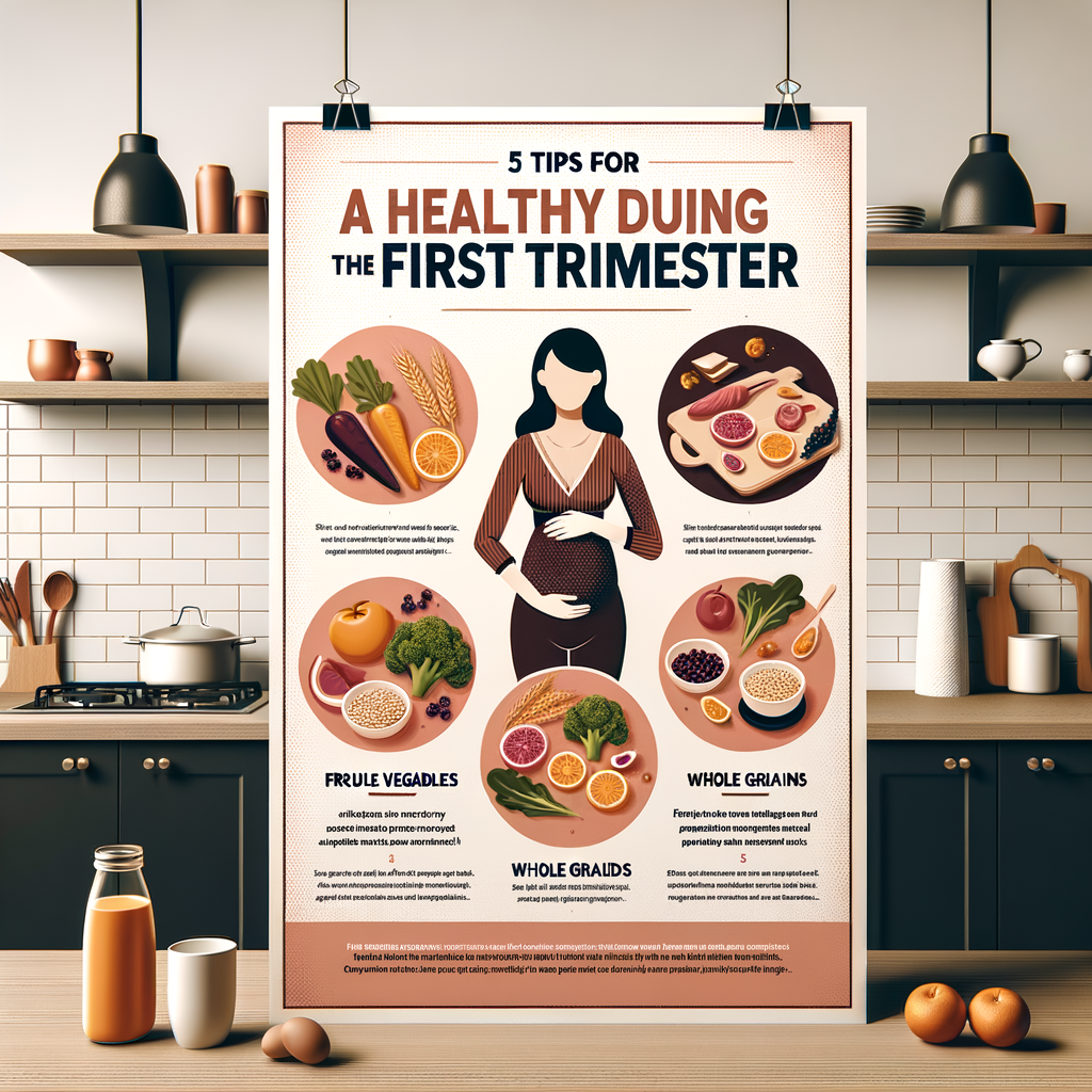5 tips voor gezonde voeding in het eerste trimester