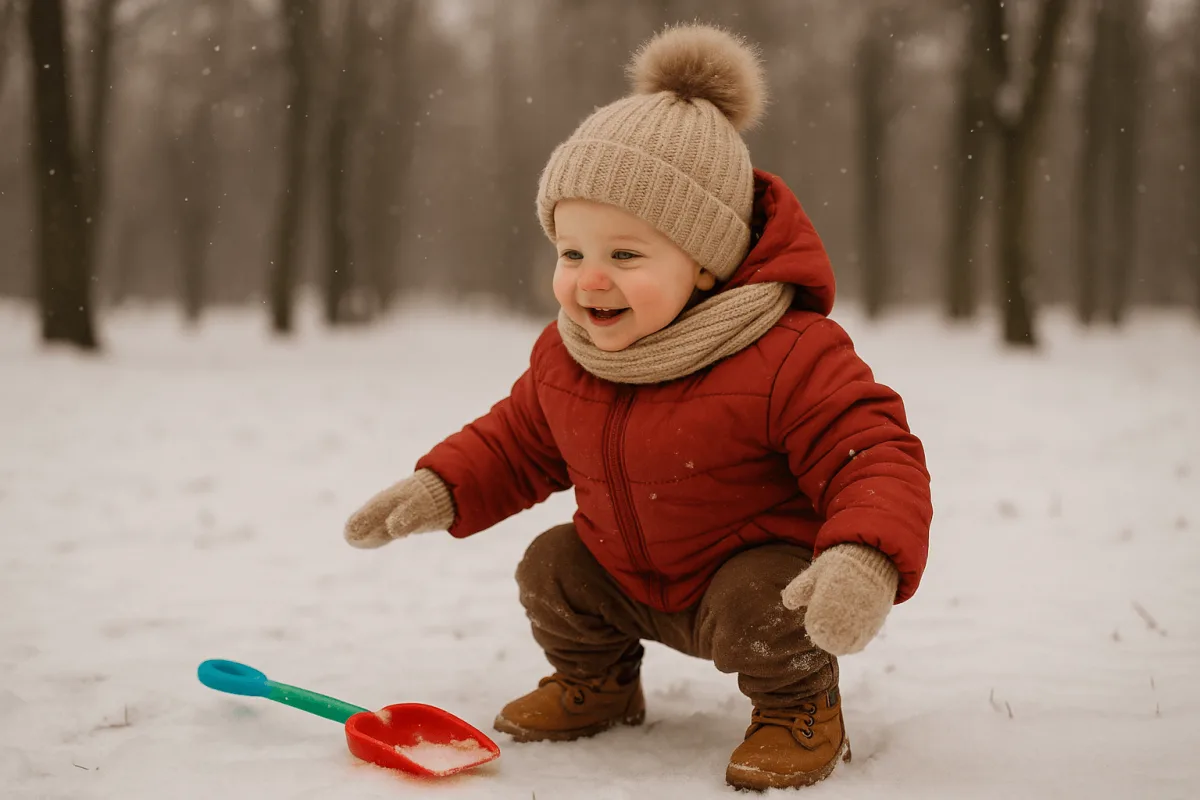 Winterse activiteiten voor peuters: buiten spelen in februari