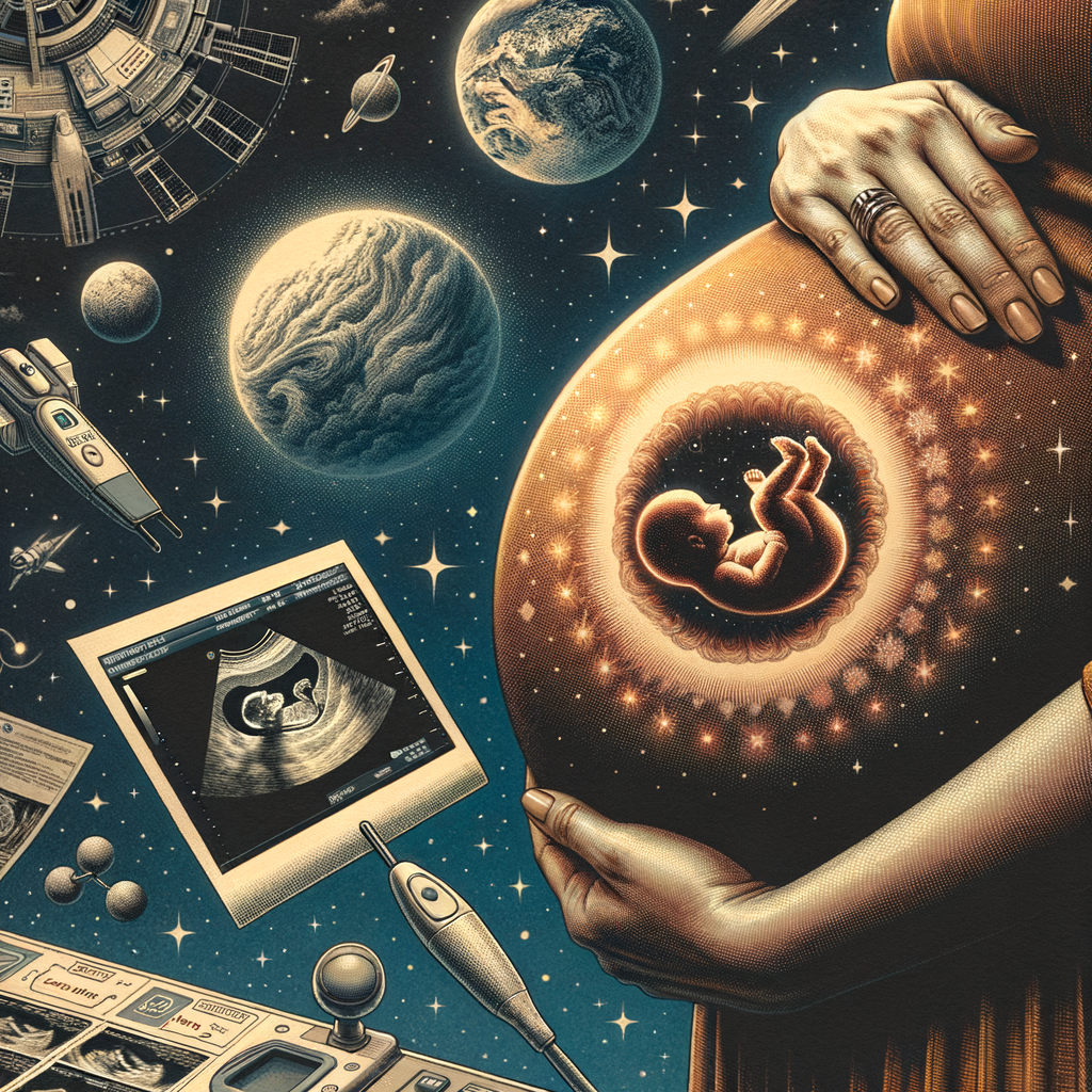 zwangere buik week 20 zwangerschap met handen erop